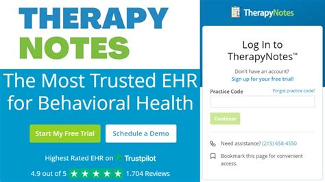 therapy notes glassdoor|therapynotes login in.